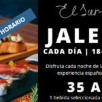 Jaleo (bebida+tapa) cada día por 35 AED en El Sur