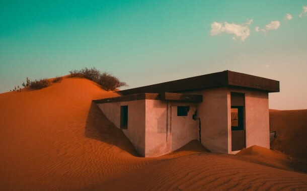 emiratos pueblo fantasma desierto