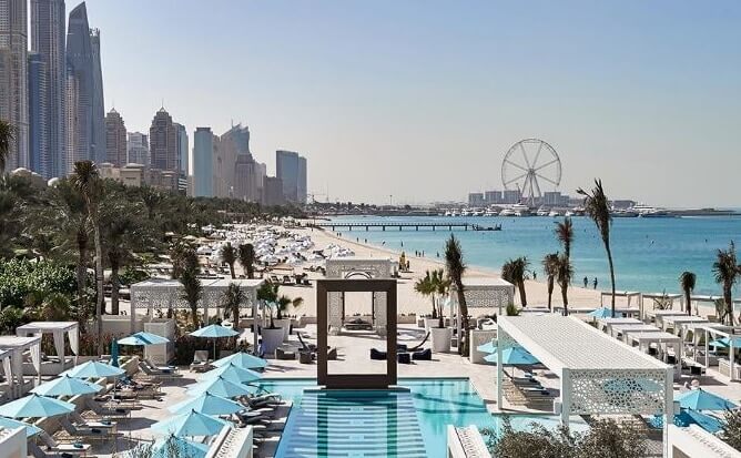 normas playa dubai