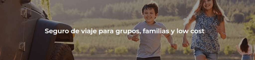 seguro viaje familia grupo