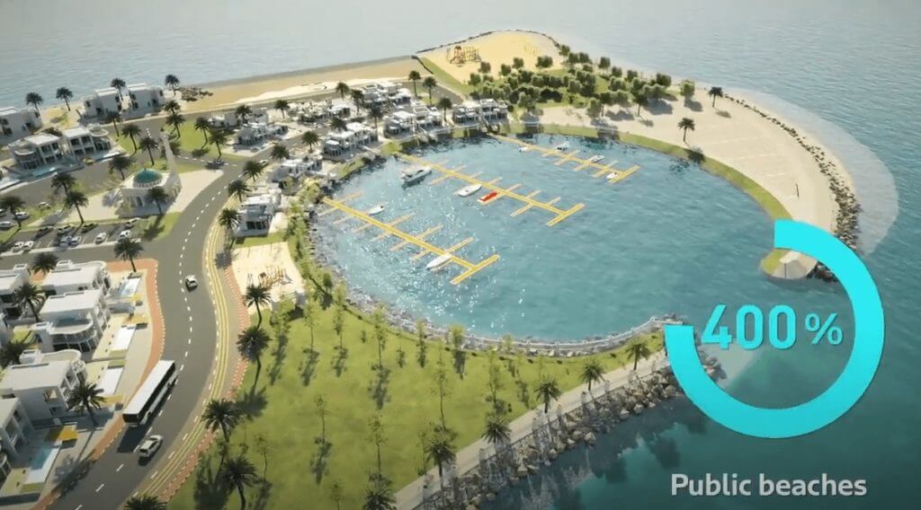 playas dubai aumento plan 2040