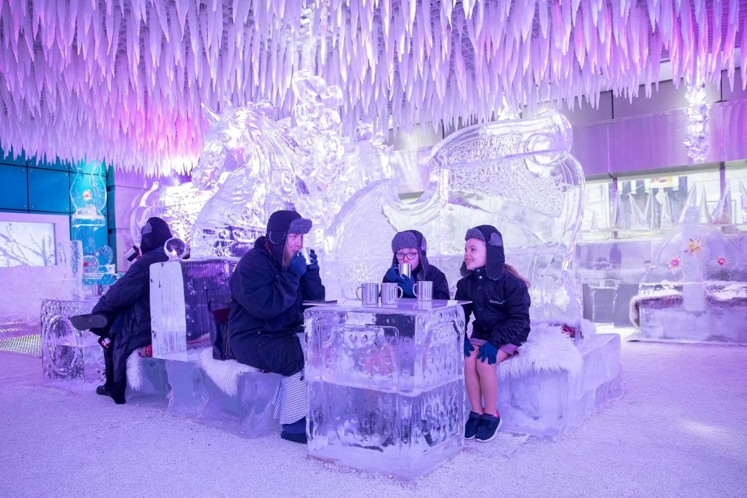 lounge de hielo dubai emiratos