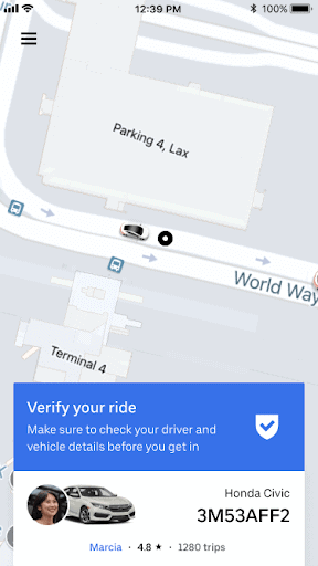 espera taxi uber pin numero expo dubai 1