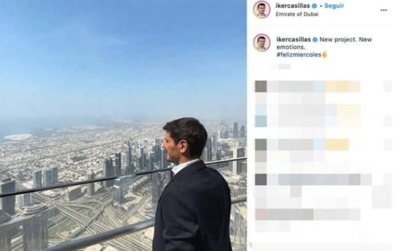 Iker Casillas comienza etapa en Dubái con una academia para porteros de fútbol