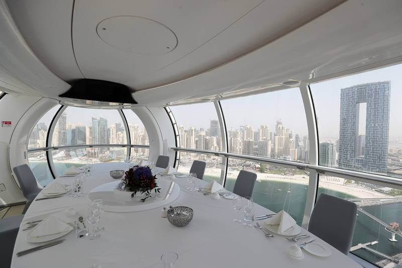 experiencia VIP cena ain Dubai