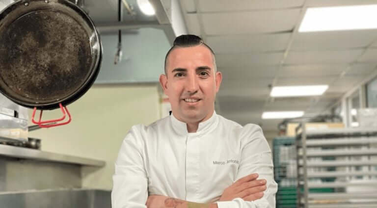 El chef Marco Antonio en Tapería, el nuevo restaurante español en Dubái