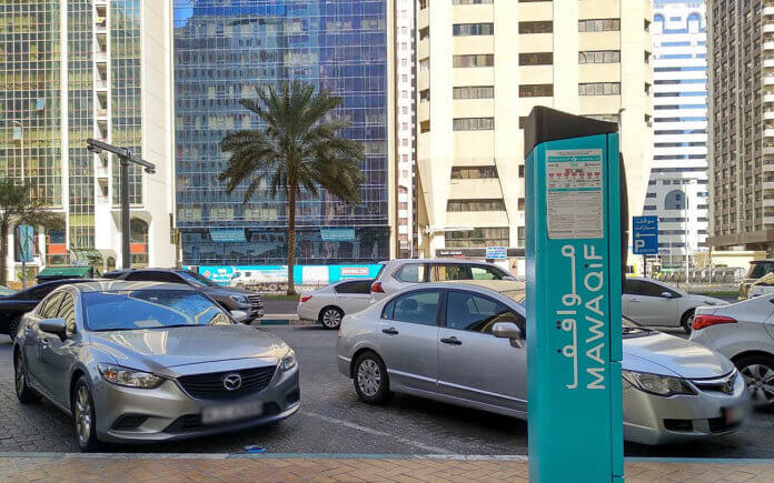 app aparcamiento abu dhabi aparcar