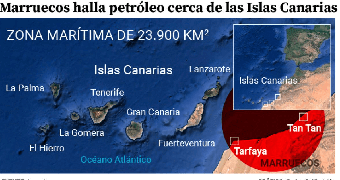 petróleo marruecos lanzarote