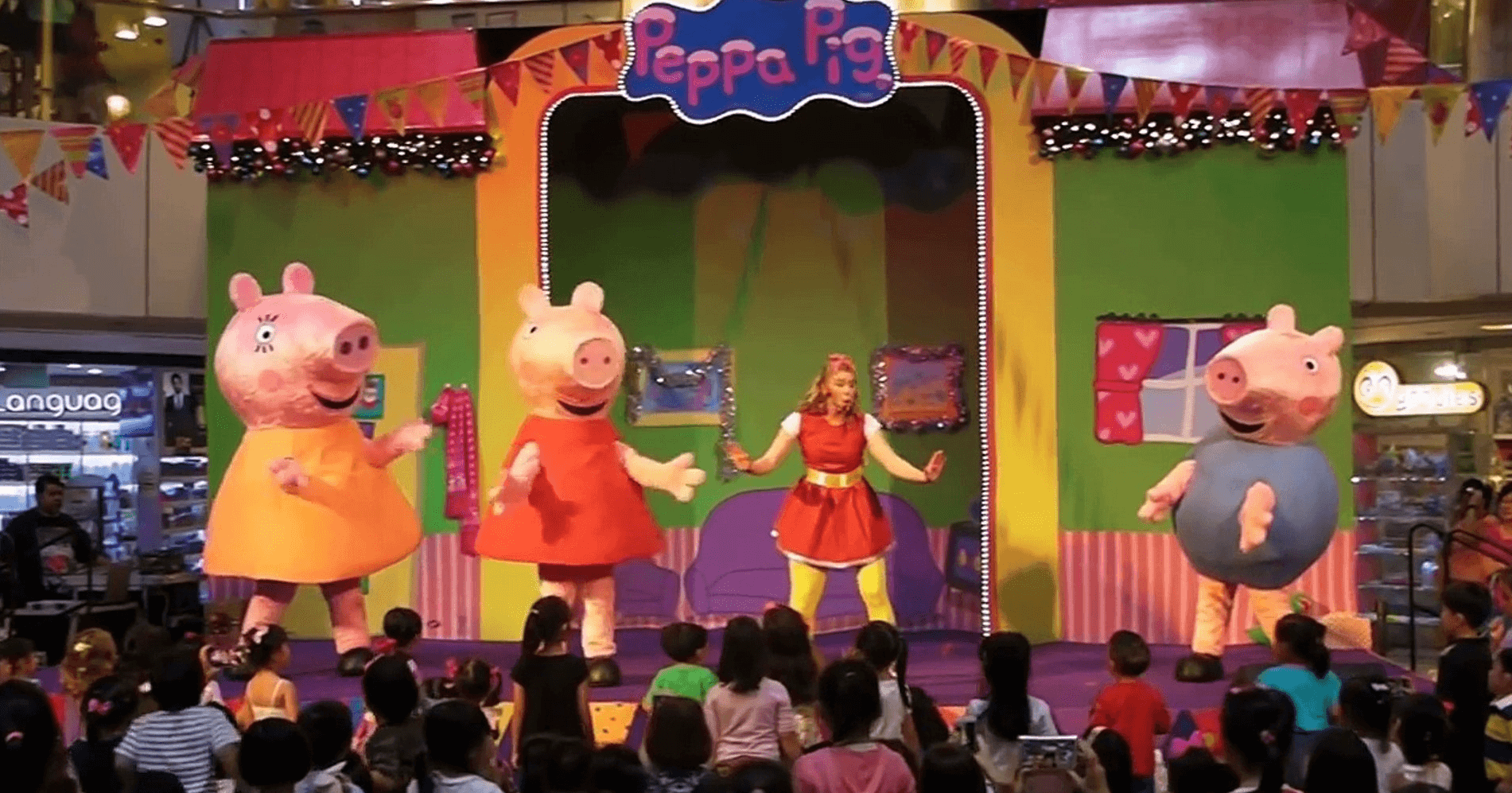 espectaculo peppa pig en emiratos