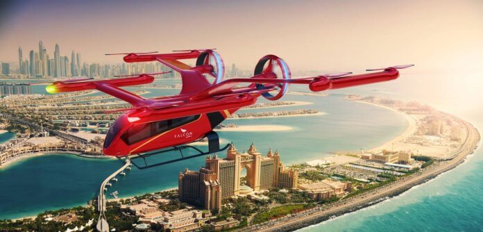 falcon eve avion dron volar dubai (1)