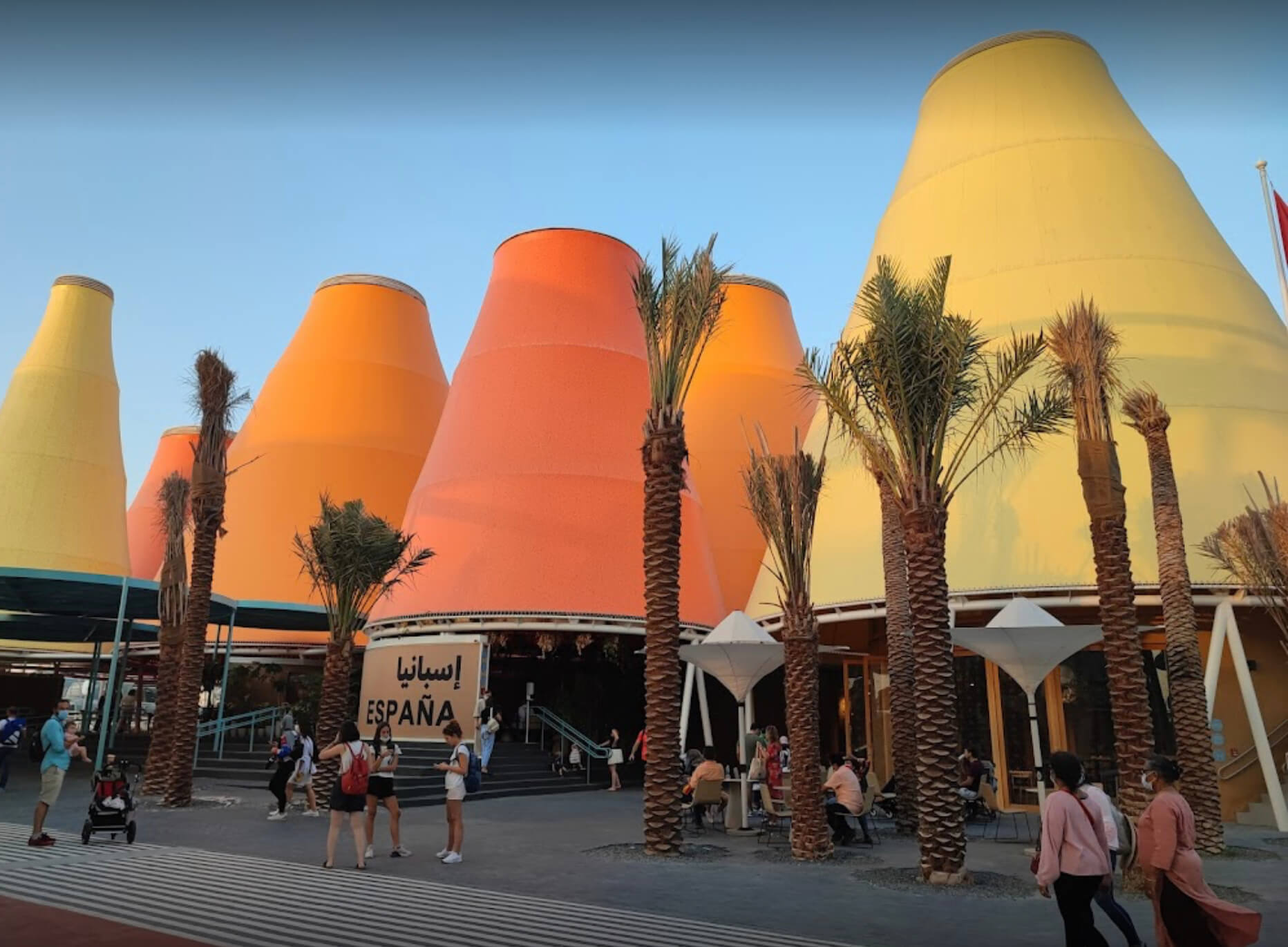 Pabellon España expo derruido