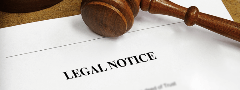 Qué hacer antes de iniciar un procedimiento judicial ante las Cortes: legal notice