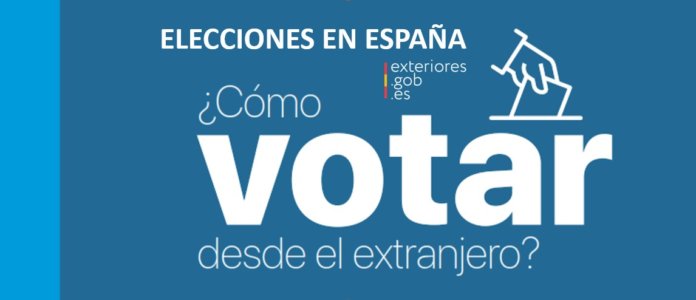ELECCIONES ESPAÑA VOTO EXTRANJERO