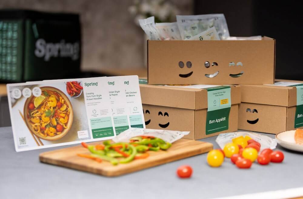 Spring Meal Kits. Oferta especial 50 en tu próximo kit de recetas